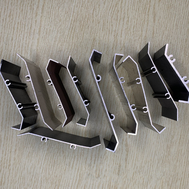 Shengxin Z forma de las persianas de ventanas y puertas perfiles de persiana con recubrimiento de polvo anodizante