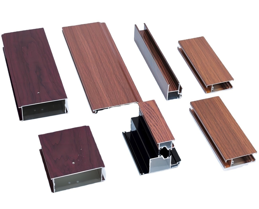 Fabricantes de perfiles extrusos de aluminio de la serie 6000 para perforar puertas y ventanas