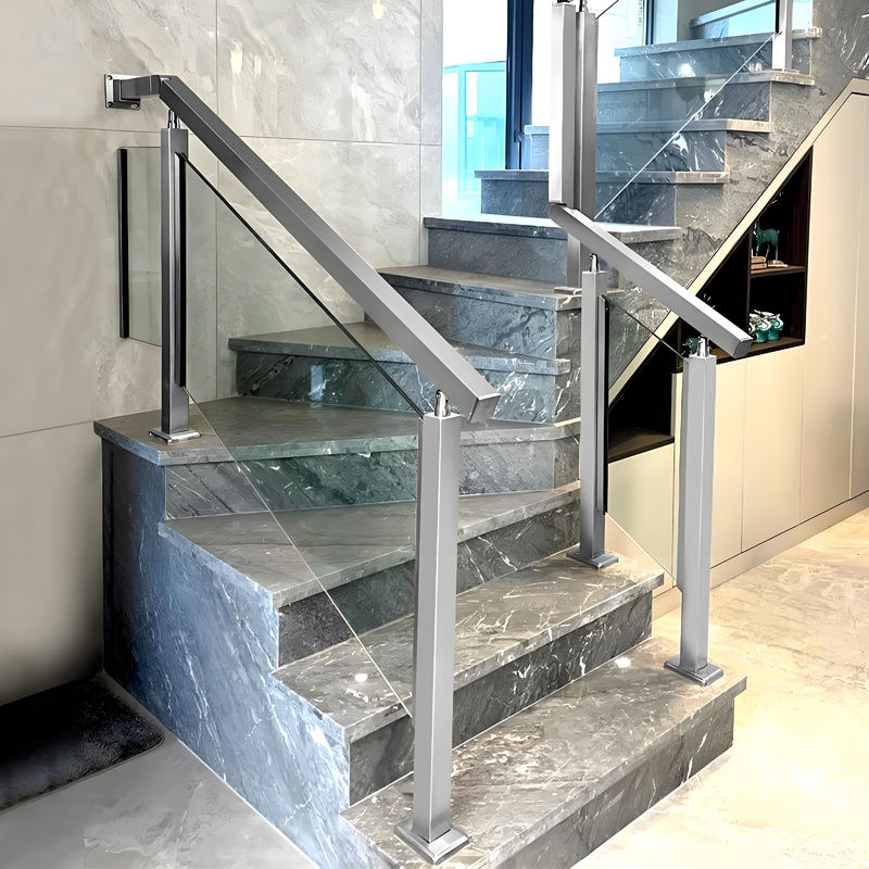 Profiles de aluminio de extrusión a medida para apoyabrazos de escaleras